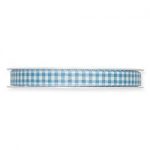 Dekoband Bauernkaro B:10mm. blaugrau