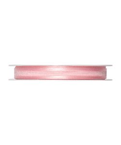 Organza/Satinband B:10mm, pastellrosa, L:25m/Rolle
