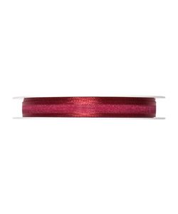 Organza/Satinband B:10mm, weinrot, L:25m/Rolle