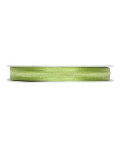 Organza/Satinband B:10mm, hellgrün, L:25m/Rolle