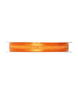 Organza/Satinband B:10mm, orange, L:25m/Rolle