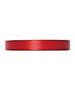 Kunstseideband B:15mm, rot, 50m/Rolle