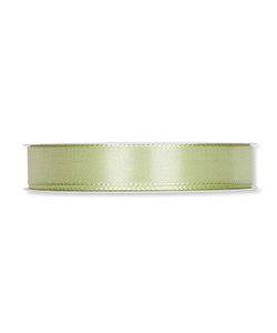 Kunstseideband B:15mm, pastellgrün, 50m/Rolle