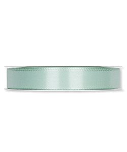 Kunstseideband B:15mm, mint, 50m/Rolle