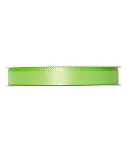 Kunstseideband B:15mm, limonengrün, 50m/Rolle
