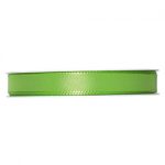 Kunstseideband B:15mm, hellgrün, 50m/Rolle