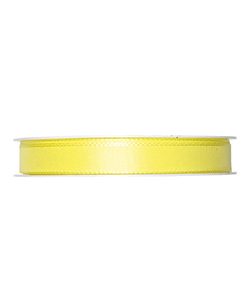 Kunstseideband B:15mm, zitronengelb, 50m/Rolle