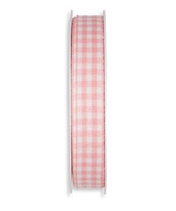 Dekoband Bauernkaro B:15mm, pastell pink