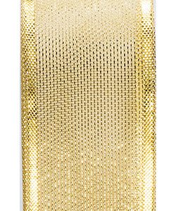 Netzband Oslo B:15mm, L:25m/Rolle, gold