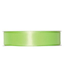 Kunstseideband B:25mm, limonengrün. L:50m/Rolle