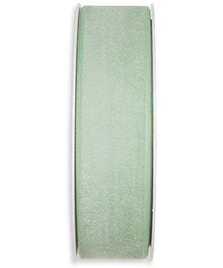 Organzaband B:25mm, mint, 50m/Rolle