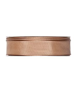 Drahtkantenband B:25mm, natur, L:25m/Rolle
