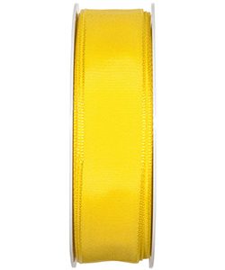 Drahtkantenband B:25mm, gelb, L:25m/Rolle