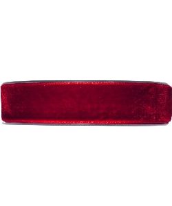 Samtband rot, B:25mm, L:9,5m