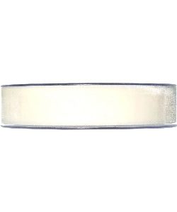 Samtband creme, B:25mm, L:9,5m