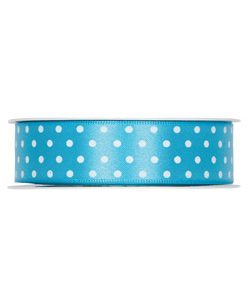 Satin-Druckband Punkte