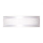 Organza/Satinband B:25mm, weiß, L:25m/Rolle
