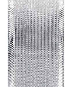 Netzband Oslo B:38mm, L:20m/Rolle, silber