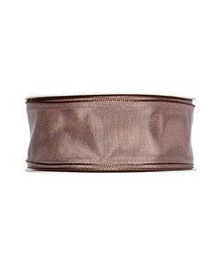 Drahtkantenband B:40mm, taupe, L:25m/Rolle