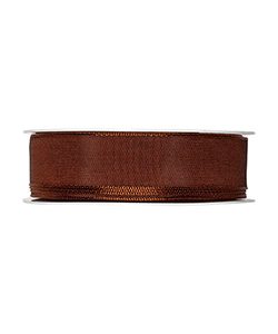 Drahtkantenband B:40mm, dunkelbraun, L:25m/Rolle