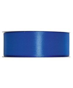 Kunstseideband B:40mm, blau, L:50m/Rolle