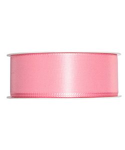 Kunstseideband B:40mm, rosa, L:50m/Rolle