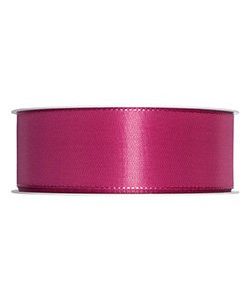 Kunstseideband B:40mm, dunkelpink, L:50m/Rolle