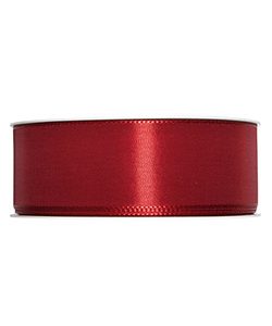 Kunstseideband B:60mm, weinrot (bordeaux), L:50m/Rolle