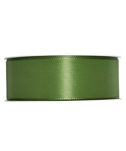 Kunstseideband B:40mm, moosgrün, L:50m/Rolle