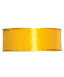 Kunstseideband B:40mm, dottergelb, L:50m/Rolle