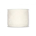 Spitze B:65mm. L:10m/Rolle. wollweiß(off-white)