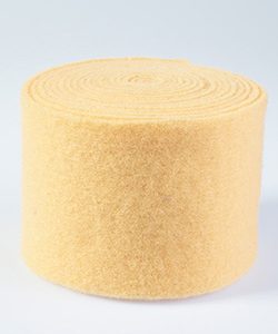 Filz-Topfband B:70mm, L:5m, pastell lachs