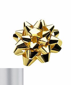 Rosetten silber-matt, H:10mm/Ø5cm, 50 Stk./Box