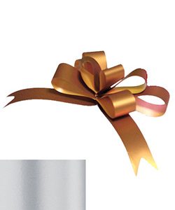 Zugschleife Sprint Band: 19mm, silber matt, 100 Stk./Pack
