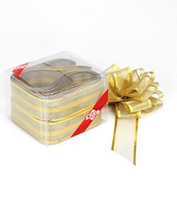 Zugschleife Oslo 38mm, gold, 10 Stk./Box