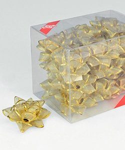 Rosetten Oslo H:9mm/Ø5cm, gold, 45 Stk./Box