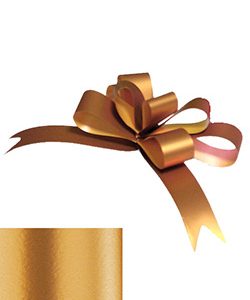 Zugschleife Sprint Band: 31mm, gold matt, 100 Stk./Pack