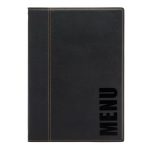 Speisekarte Trendy, DIN A4, schwarz