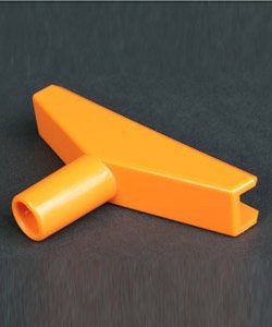 T-Stück 160mm, orange