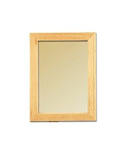 Plakatrahmen Holz mit Gewinde M10, DIN A2