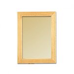 Plakatrahmen Holz mit Gewinde M10, DIN A5