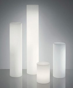 Leuchtsäule Fluo H:130xØ30cm, Outdoor