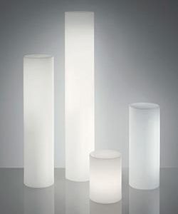 Leuchtsäule Fluo H:170xØ30cm, Indoor