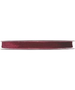 Samtband B:10mm, L:9,5m/Rolle, weinrot