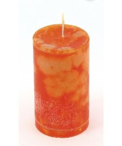 Kerze Trend Ø7/H:18cm, mandarin