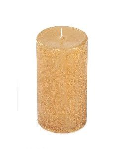 Kerze Nova Ø7/H:18cm, gold