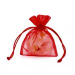 Organza-Beutel 12x17cm, rot