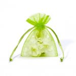 Organza-Beutel 12x17cm, hellgrün