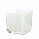 Glaswürfel Cubic weiß