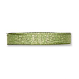 Lurex-Druckband "Glitzer" B:15mm, moosgrün/gold
